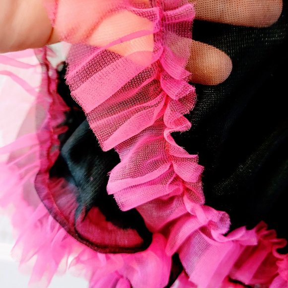 BRAND NWT 2 Piece Size 4 Tutu Set (Black pants/Pink Sequin top w/tutu attached) - Picture 6 of 15